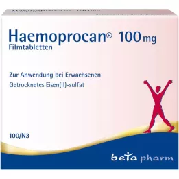 HAEMOPROCAN 100 mg film kaplı tablet, 100 adet