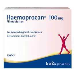 HAEMOPROCAN 100 mg film kaplı tablet, 100 adet