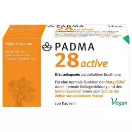 PADMA 28 aktif kapsül, 100 adet