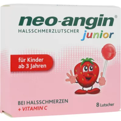 NEO-ANGIN junior boğaz pastilleri, 8 adet