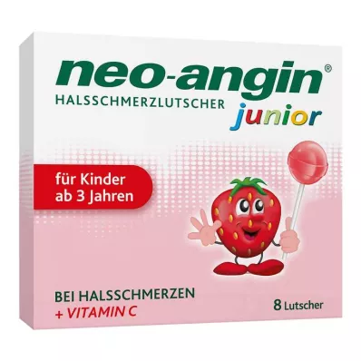 NEO-ANGIN junior boğaz pastilleri, 8 adet