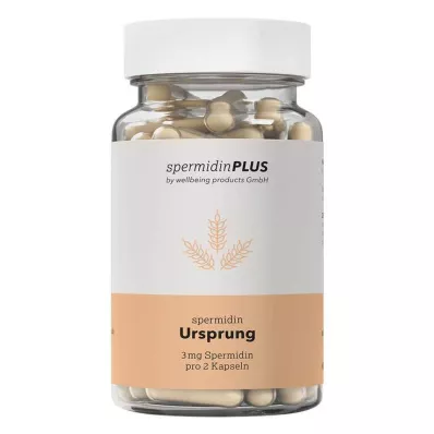 SPERMIDINPLUS Origin kapsülleri, 60 adet SPERMIDINPLUS Origin kapsülleri, 60 adet