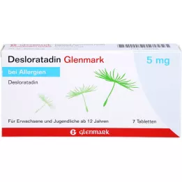 DESLORATADIN Glenmark 5 mg tablet, 7 adet