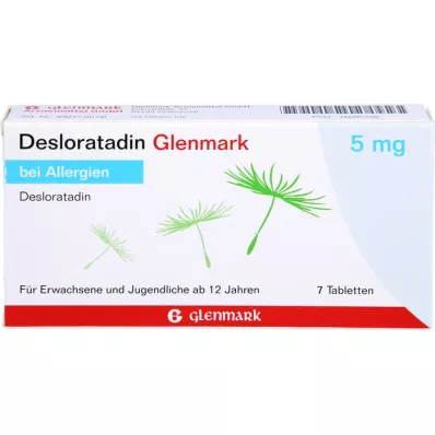 DESLORATADIN Glenmark 5 mg tablet, 7 adet