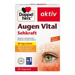 DOPPELHERZ Augen Vital Sehkraft aktiv Kapsül, 30 Kapsül