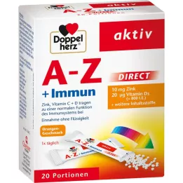 DOPPELHERZ A-Z+Immun DIRECT Peletler, 20 adet