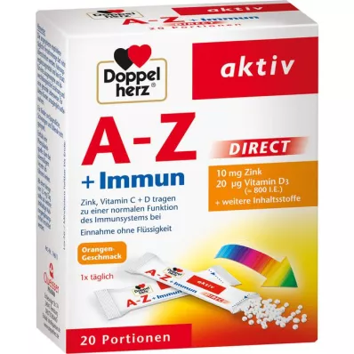 DOPPELHERZ A-Z+Immun DIRECT Peletler, 20 adet
