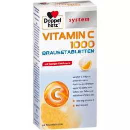 DOPPELHERZ Vitamin C 1000 sistem efervesan tablet, 40 adet