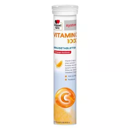 DOPPELHERZ Vitamin C 1000 sistem efervesan tablet, 40 adet