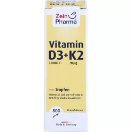VITAMIN D3+K2 MK-Ağızdan kullanım için 7 damla, yüksek doz, 25 ml
