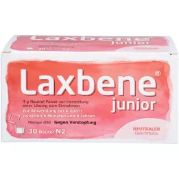 LAXBENE junior 4 g Nötr PLE Kdr.6 Mon.-8 yıl, 30X4 g