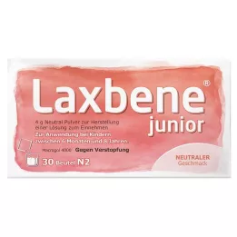 LAXBENE junior 4 g Nötr PLE Kdr.6 Mon.-8 yıl, 30X4 g