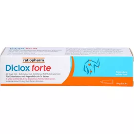 DICLOX forte 20 mg/g jel, 50 g