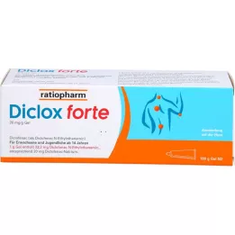 DICLOX forte 20 mg/g jel, 100 g