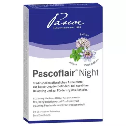 PASCOFLAIR Gece kaplamalı tabletler, 30 adet