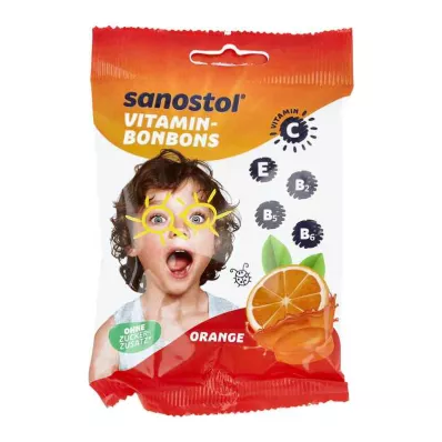 Sanostol Vitamin Şekeri Portakal (75 gr) Sanostol Vitamin Şekeri Portakal (75 gr)