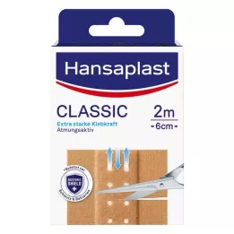 HANSAPLAST Klasik alçı 6 cmx2 m, 1 adet