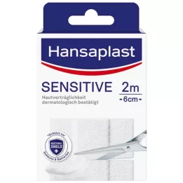 HANSAPLAST Hassas alçı hipoalerjenik 6 cmx2 m, 1 adet