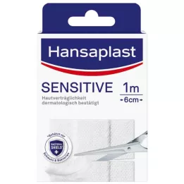 HANSAPLAST Hassas alçı hipoalerjenik 6 cmx1 m, 1 adet