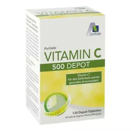 VITAMIN C 500 mg Depo Tablet, 120 Kapsül