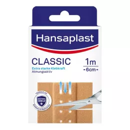 HANSAPLAST Klasik alçı 6 cmx1 m, 1 adet