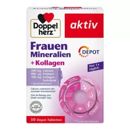 DOPPELHERZ Women Minerals+Collagen Depot Tablet, 30 adet