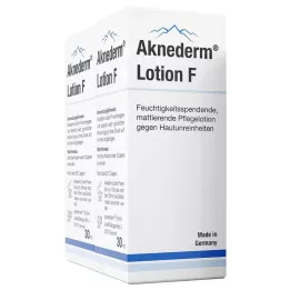 AKNEDERM Losyon F, 2X30 ml