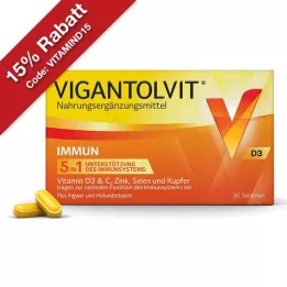 VIGANTOLVIT İmmün film kaplı tabletler, 30 adet