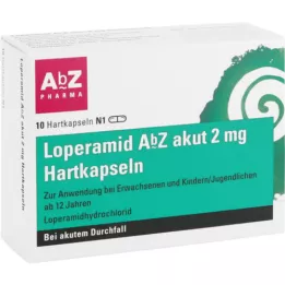 LOPERAMID AbZ akut 2 mg sert kapsül, 10 adet