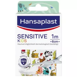 HANSAPLAST Hassas çocuk flasterleri 6 cmx1 m, 1 adet