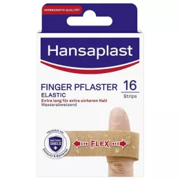 HANSAPLAST Elastik Parmak Alçı Şeritleri, 16 adet