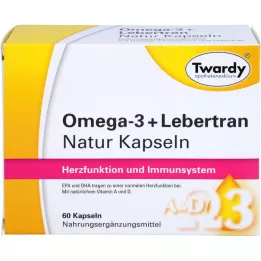 OMEGA-3+Lebertran Doğal Kapsül, 60 Kapsül