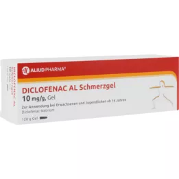 DICLOFENAC AL Ağrı jeli 10 mg/g, 120 g