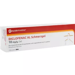 DICLOFENAC AL Ağrı jeli 10 mg/g, 150 g