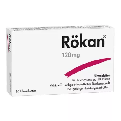 RÖKAN 120 mg film kaplı tablet, 60 adet