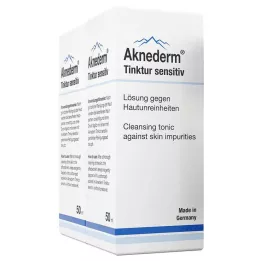 AKNEDERM Tentüre duyarlı, 2X50 ml