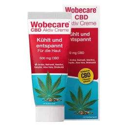 WOBECARE CBD Aktif krem, 100 ml