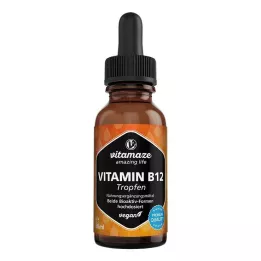 VITAMIN B12 100 µg yüksek doz vegan damla, 50 ml