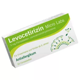 LEVOCETIRIZIN Micro Labs 5 mg film kaplı tablet, 50 adet