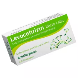 LEVOCETIRIZIN Micro Labs 5 mg film kaplı tablet, 100 adet