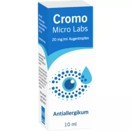 CROMO MICRO Labs 20 mg/ml göz damlası, 10 ml