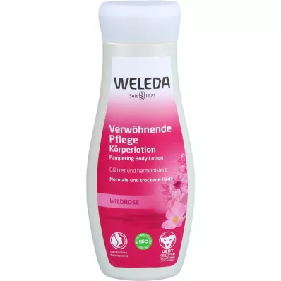 WELEDA Yaban gülü şımartıcı bakım vücut losyonu, 200 ml