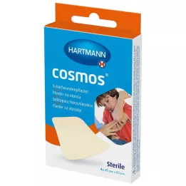 COSMOS Aşındırıcı plasterler 45x65 mm steril, 4 adet