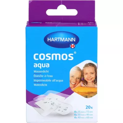 COSMOS aqua sıva şeritleri 3 boy, 20 adet