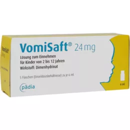 VOMISAFT 24 mg oral çözelti, 5X6 ml