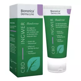 BIONORICA Derma Line Ginger-CBD El kremi, 50 ml