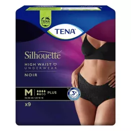 TENA SILHOUETTE artı M noir, 9 adet