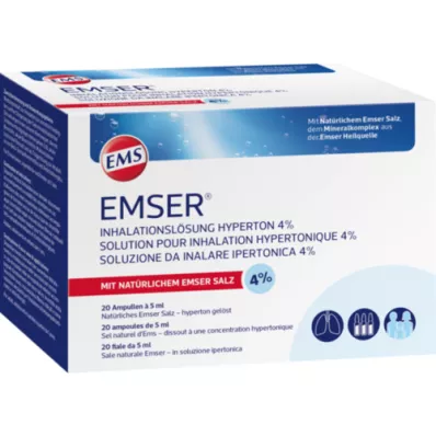 EMSER İnhalasyon solüsyonu hipertonik %4, 20X5 ml