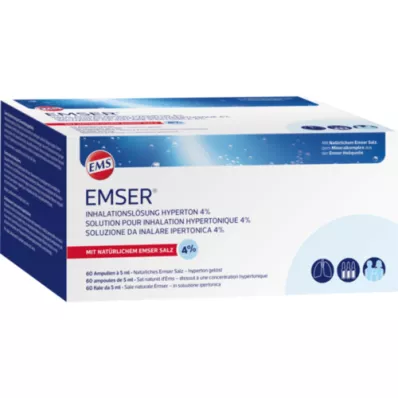 EMSER İnhalasyon solüsyonu hipertonik %4, 60X5 ml