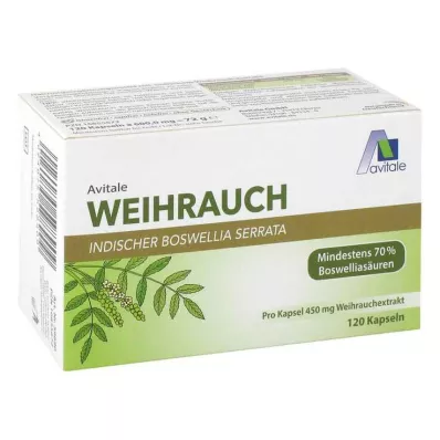 WEIHRAUCH 450 mg Boswellia Serrata Kapsül, 120 Kapsül